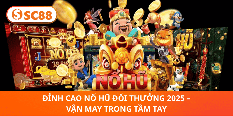 Đỉnh Cao Nổ Hũ Đổi Thưởng 2025 – Vận May Trong Tầm Tay